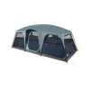 Coleman Sunlodge™ 10-Person Camping Tent, Blue Nights 1 Coleman Sunlodge™ 10-Person Camping Tent, Blue Nights -Coleman 10P20CABIN20CONVENTIONAL Blue20Nights 3 Front Angle Fly20On Windows20Down Room20Divider20Open