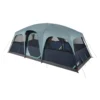 Coleman Sunlodgeâ„¢ 12-Person Camping Tent, Blue Nights 2 Coleman Sunlodgeâ„¢ 12-Person Camping Tent, Blue Nights -Coleman 12P20CABIN20CONVENTIONAL20 Blue20Nights 3 Front Angle Fly20On Windows20Down Room20Divider20Open