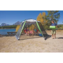 Coleman 15 X 13 Screened Canopy Sun Shelter With Instant Setup 11 Coleman 15 X 13 Screened Canopy Sun Shelter With Instant Setup -Coleman 2000004414 LS