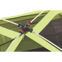 Coleman 6-Person Steel Creek™ Fast Pitch™ Dome Camping Tent With Screen Room, Green -Coleman 2000018059 poles