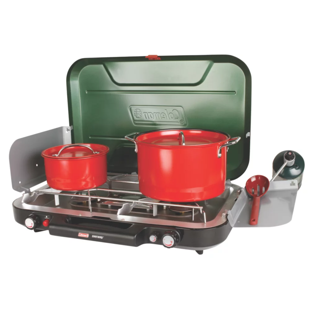 Coleman Even-Temp™ Propane Gas Camping Stove, 3-Burner 5 Coleman Even-Temp™ Propane Gas Camping Stove, 3-Burner - Image 3