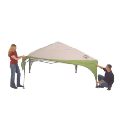 Coleman 10 X 10 Canopy Sun Shelter With Instant Setup 12 Coleman 10 X 10 Canopy Sun Shelter With Instant Setup -Coleman 2000023970 setup 2
