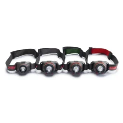 Coleman 300 Lumens LED Headlamp With BatteryGuard™ -Coleman 2000032701 2000032702 2000032703 2000032704 coleman batteryguard headlamp all sizes all colors light off straight on 1