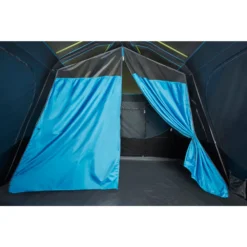 Coleman 10-Person Dark Room Instant Cabin Tent With Rainfly 14 Coleman 10-Person Dark Room Instant Cabin Tent With Rainfly -Coleman 2000032730 coleman dark room tent 10p room divider green turquoise detail 1