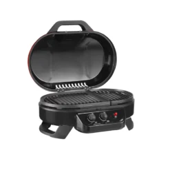 Coleman RoadTrip® 225 Portable Tabletop Propane Grill 12 Coleman RoadTrip® 225 Portable Tabletop Propane Grill -Coleman 2000033047 225 Table Top Coleman Red Angle Grill Open20copy