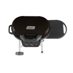 Coleman RoadTrip® 225 Portable Stand-Up Propane Grill 12 Coleman RoadTrip® 225 Portable Stand-Up Propane Grill -Coleman 2000033048 225 Stand Up Coleman Black Overhead on Grill Closed20copy