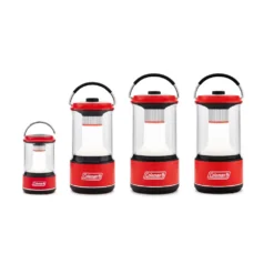 Coleman 600 Lumens LED Lantern With BatteryGuard™ -Coleman 2000033985 2000033984 2000033987 2000033986 coleman elights lantern batteryguard all sizes red light on straight on