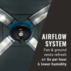 Coleman OneSource™ Rechargeable 6-Person Camping Dome Tent With Airflow System & LED Lighting 13 Coleman OneSource™ Rechargeable 6-Person Camping Dome Tent With Airflow System & LED Lighting -Coleman 2000035457 OneSource ATF 3 1 1