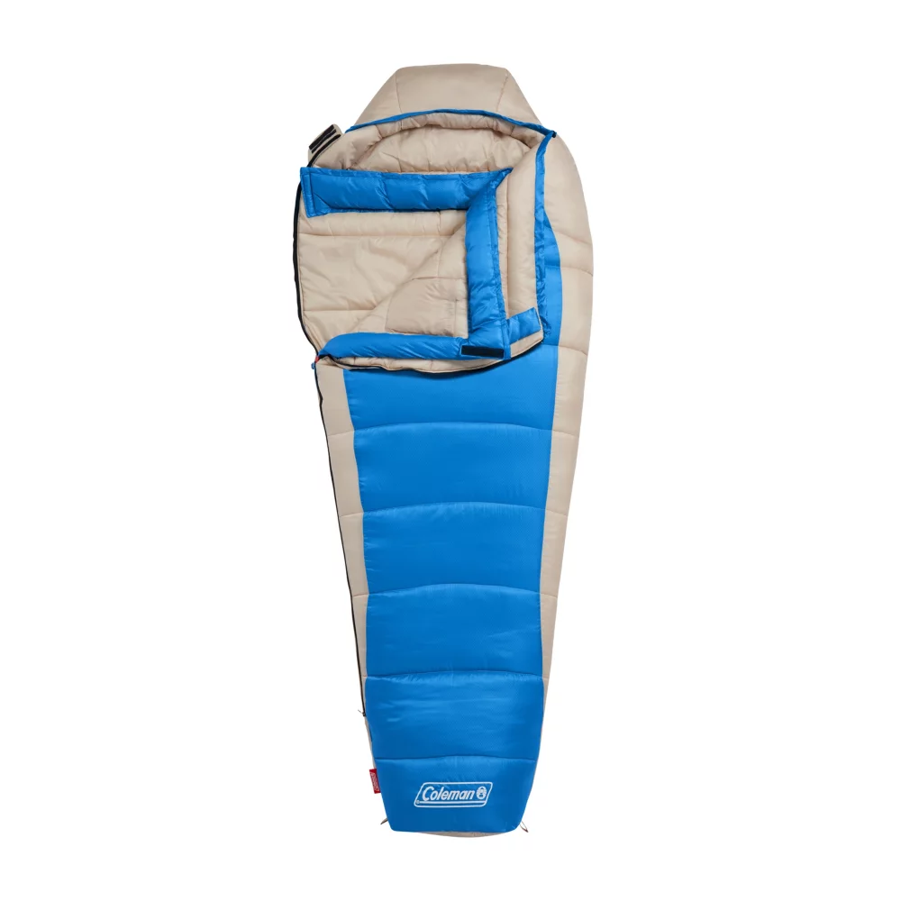 Coleman Silverton™ 0 Big And Tall Mummy Sleeping Bag, Blue 4 Coleman Silverton™ 0 Big And Tall Mummy Sleeping Bag, Blue - Image 2