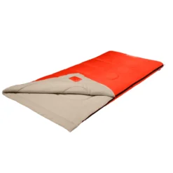 Coleman Oak Point™ 30 Big And Tall Sleeping Bag, Orange -Coleman 2000035890 Coleman 2020 US Angled RET Open20sleeping20bag