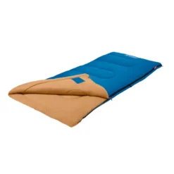 Coleman Brazos™ 20°F Sleeping Bag, Blue -Coleman 2000035893 Coleman 2020 US Angled RET Open20sleeping20bag