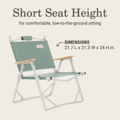Coleman Living Collection Flat-Fold Chair -Coleman 2149983 LivingCollection Flat FoldChair ATF4