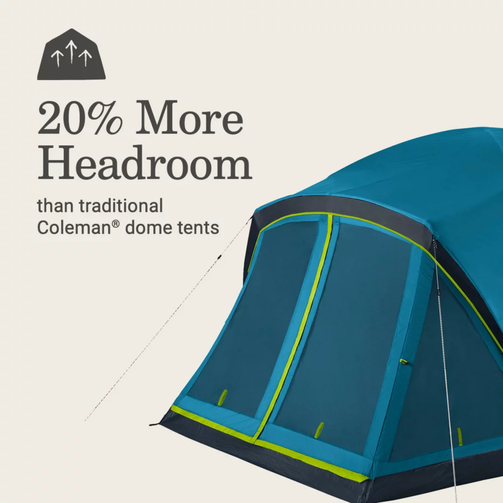 Coleman Skydome™ 6-Person Screen Room Camping Tent With Dark Room™ Technology 7 Coleman Skydome™ 6-Person Screen Room Camping Tent With Dark Room™ Technology - Image 5