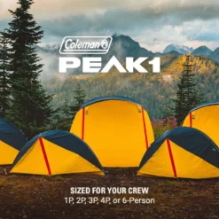 Coleman PEAK1™ 3-Person Backpacking Tent 18 Coleman PEAK1™ 3-Person Backpacking Tent -Coleman 2155772 ATF7
