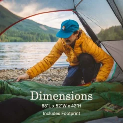 Coleman PEAK1™ 2-Person Backpacking Tent​ -Coleman 2155773 ATF6