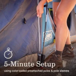 Coleman Skydome™ XL 10-Person Camping Tent With Dark Room™ Technology -Coleman 2155783 ATF3