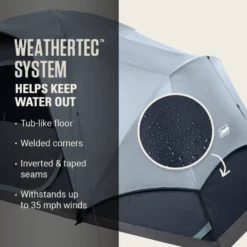 Coleman Skydome™ XL 8-Person Camping Tent With LED Lighting 16 Coleman Skydome™ XL 8-Person Camping Tent With LED Lighting -Coleman 2155785 ATF4