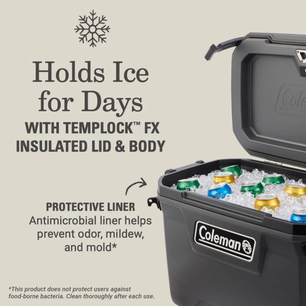 Coleman Convoy™ Series 55-Quart Cooler 5 Coleman Convoy™ Series 55-Quart Cooler - Image 3