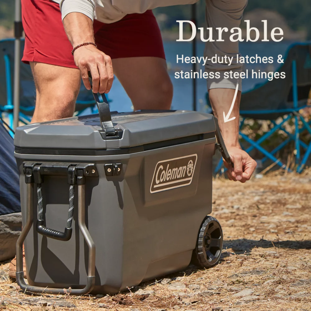 Coleman Convoy™ Series 65-Quart Cooler With Wheels 6 Coleman Convoy™ Series 65-Quart Cooler With Wheels - Image 4