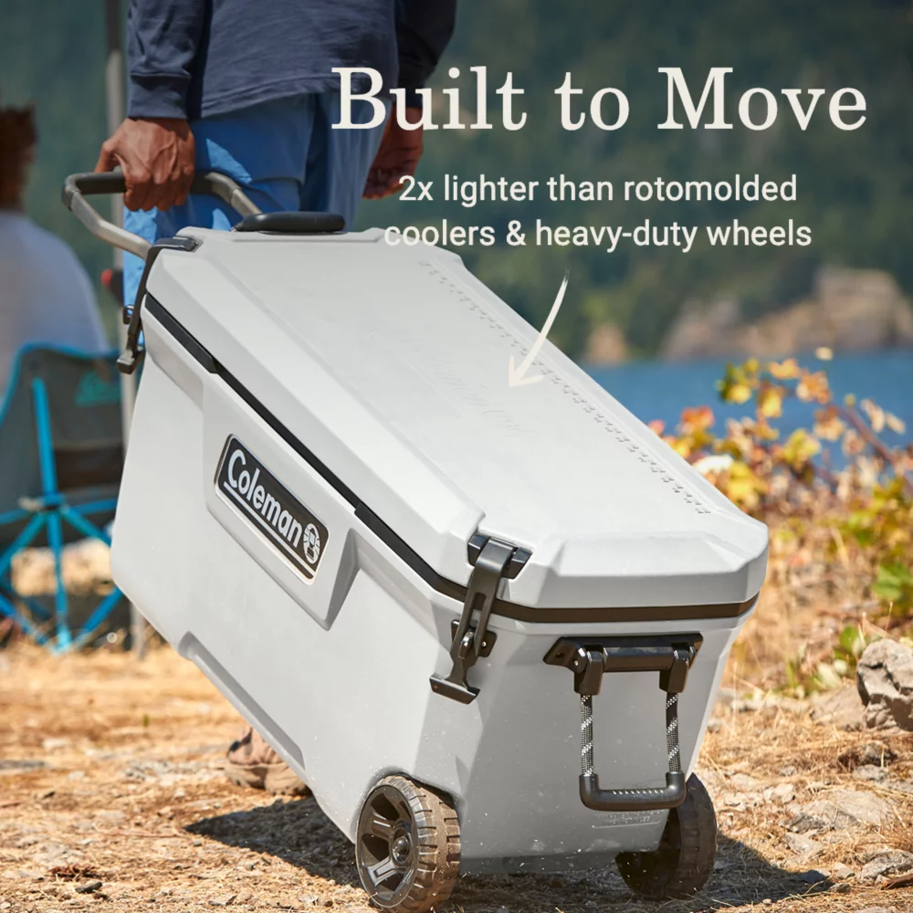 Coleman Convoy™ Series 100-Quart Cooler With Wheels 3 Coleman Convoy™ Series 100-Quart Cooler With Wheels - Image 2