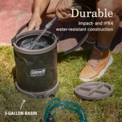 Coleman OneSource Rechargeable Built-In Pump Camp Shower Sprayer -Coleman 2156373 ATF3