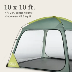 Coleman Skyshade™ 10 X 10 Screen Dome Canopy 13 Coleman Skyshade™ 10 X 10 Screen Dome Canopy -Coleman 2156413 ShelterSkyshadeScreendome10x10 Moss ATF6