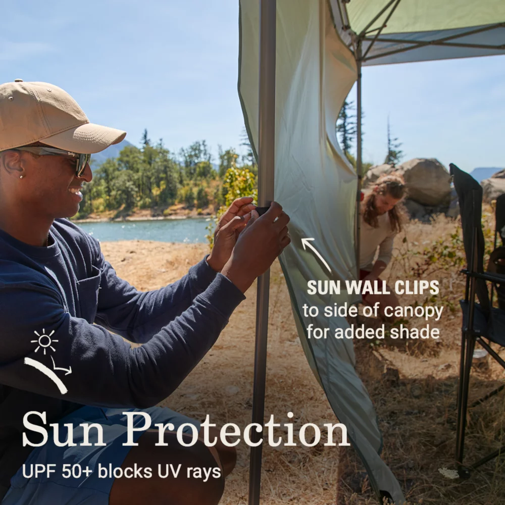 Coleman OASIS™ 10 X 10 Canopy With Sun Wall 7 Coleman OASIS™ 10 X 10 Canopy With Sun Wall - Image 5
