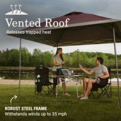 Coleman OASIS™ 10 X 10 Canopy -Coleman 2157495 Oasis10x10CanopyBlackberry ATF4