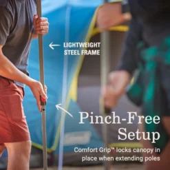 Coleman OASIS™ Lite 7 X 7 Canopy -Coleman 2157497 OasisLite7x7CanopyRed ATF3