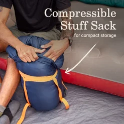 Coleman Big Bay™ 20° Big & Tall Contour Sleeping Bag -Coleman 2158165 ATF4