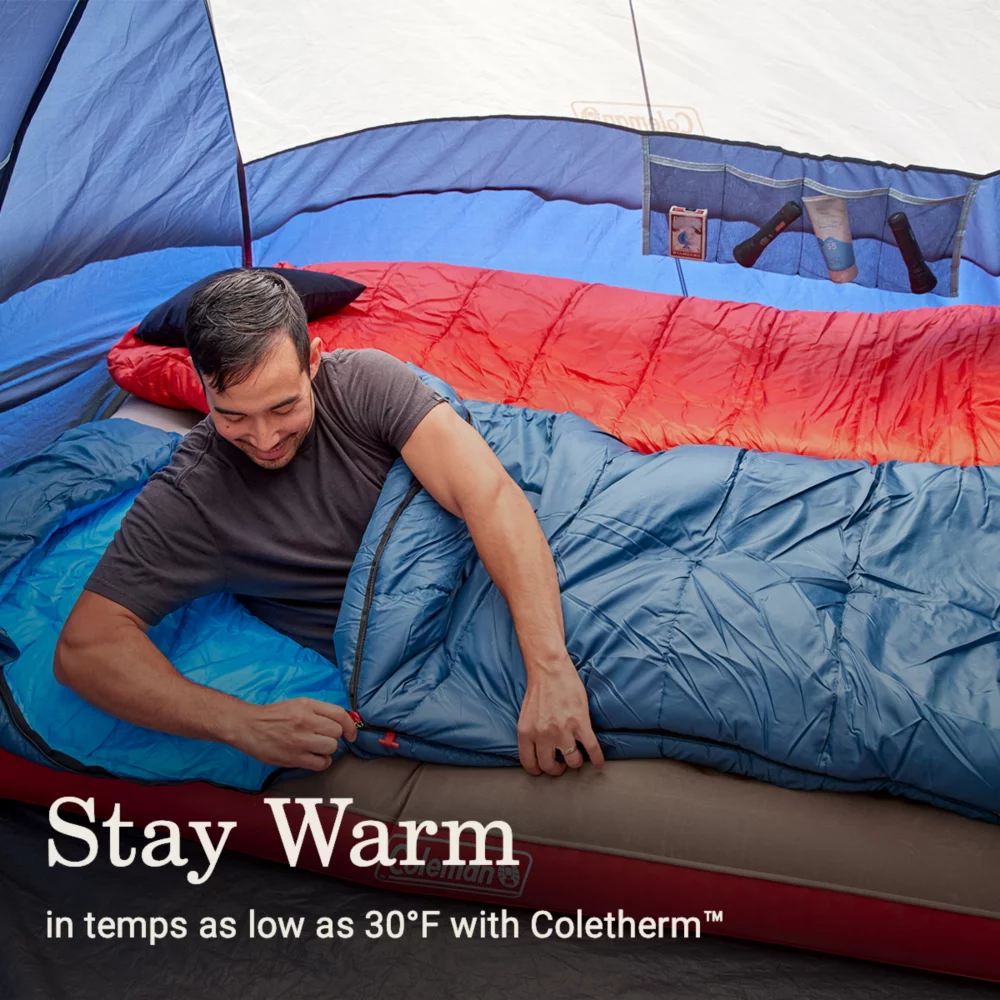 Coleman Tidelands™ 30° Big & Tall Mummy Sleeping Bag 4 Coleman Tidelands™ 30° Big & Tall Mummy Sleeping Bag - Image 2