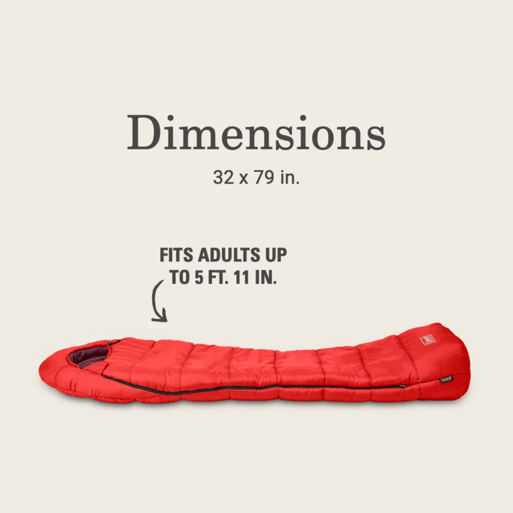 Coleman Tidelands™ 40° Mummy Sleeping Bag 7 Coleman Tidelands™ 40° Mummy Sleeping Bag - Image 5
