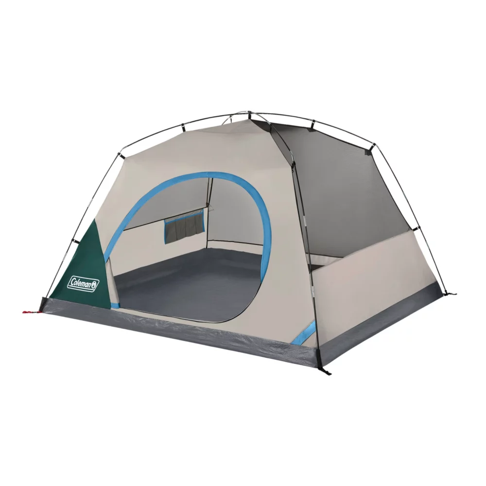 Coleman Skydome™ 4-Person Camping Tent With Full-Fly Vestibule, Evergreen 10 Coleman Skydome™ 4-Person Camping Tent With Full-Fly Vestibule, Evergreen - Image 8