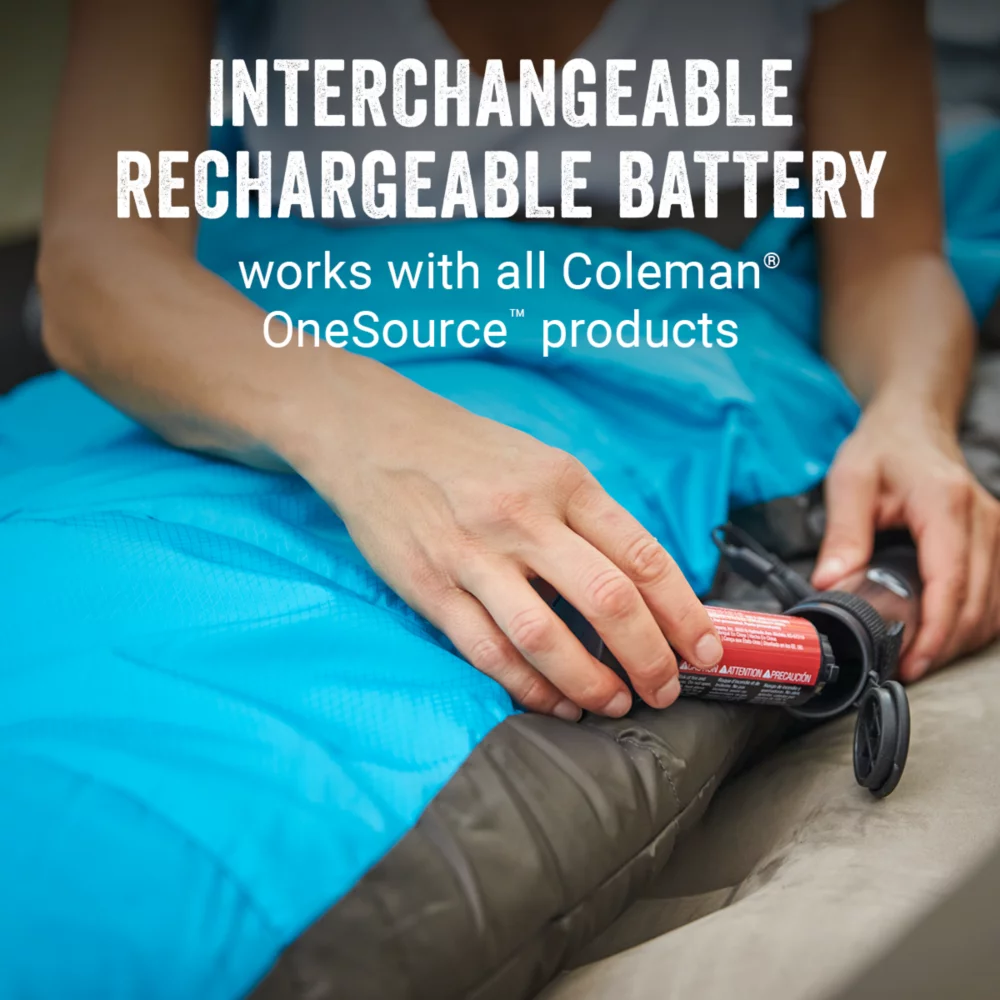 Coleman OneSource™ Heated Sleeping Bag & Rechargeable Battery 4 Coleman OneSource™ Heated Sleeping Bag & Rechargeable Battery - Image 2
