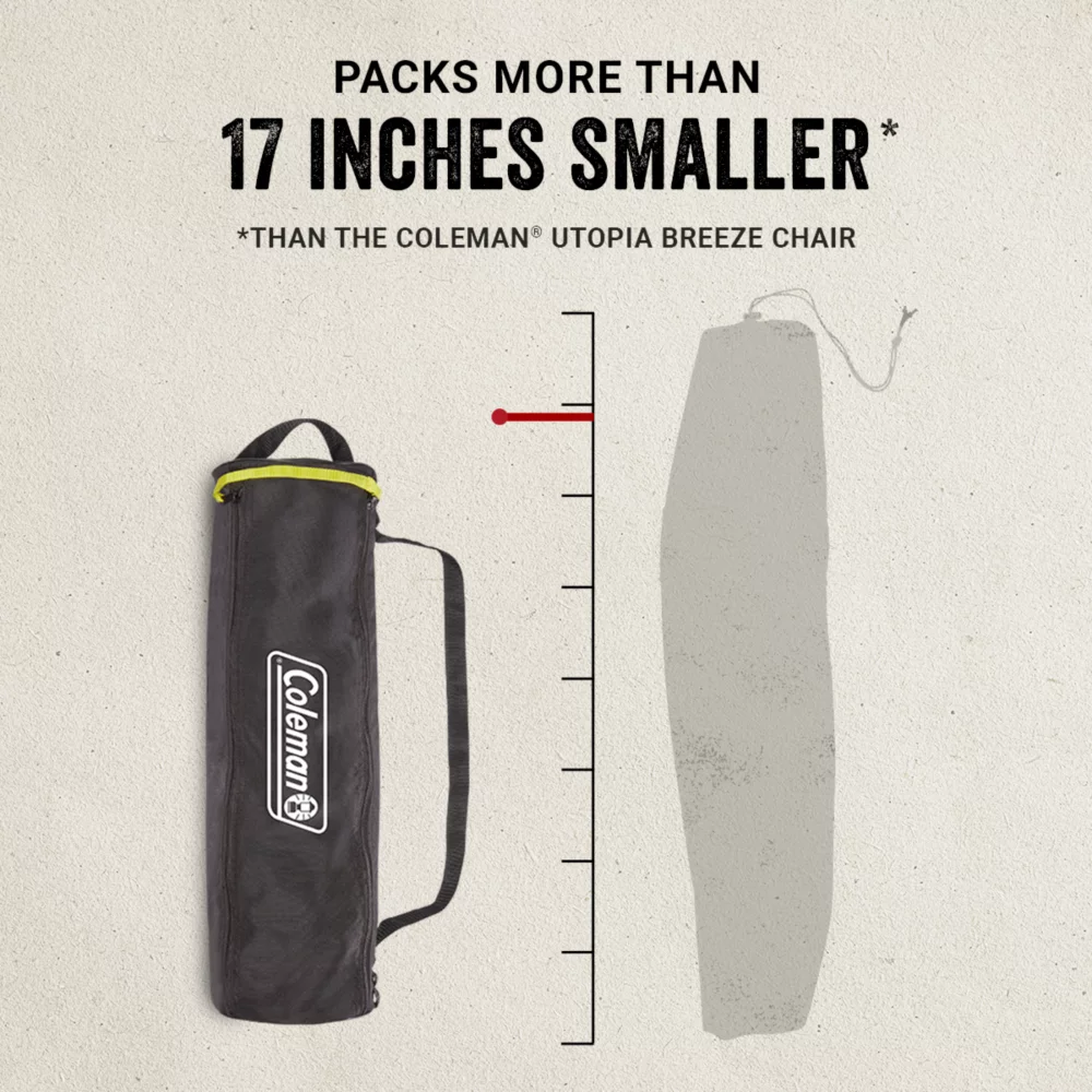 Coleman Mantis Space-Saving Full-Size Low-Profile Chair 4 Coleman Mantis Space-Saving Full-Size Low-Profile Chair - Image 2