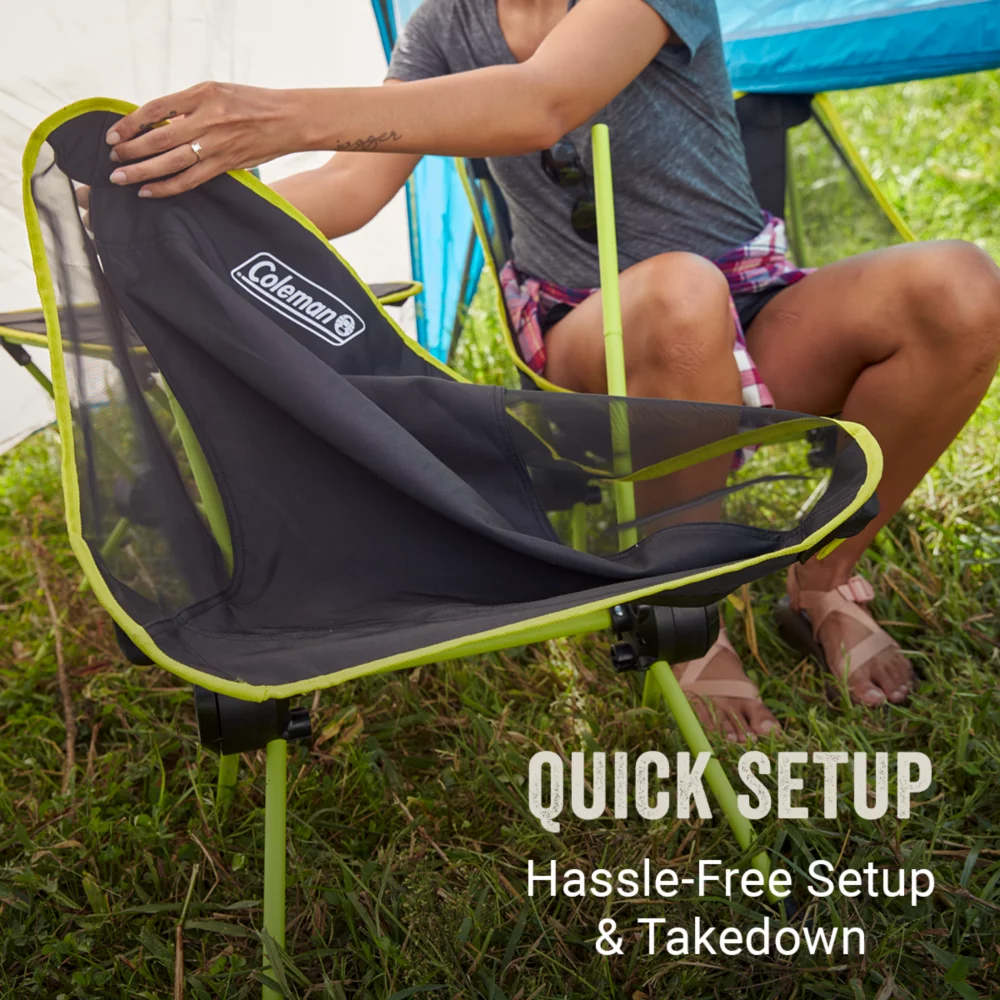 Coleman Mantis Space-Saving Full-Size Low-Profile Chair 5 Coleman Mantis Space-Saving Full-Size Low-Profile Chair - Image 3
