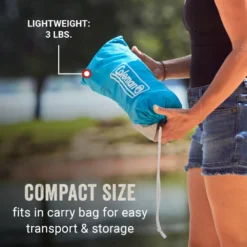 Coleman Skyshade™ Small Compact Beach Shade, Caribbean Sea -Coleman Coleman 2000037508 Skyshade CaribbeanSea ATF2