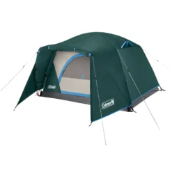 Coleman Skydome™ 2-Person Camping Tent With Full-Fly Vestibule, Evergreen