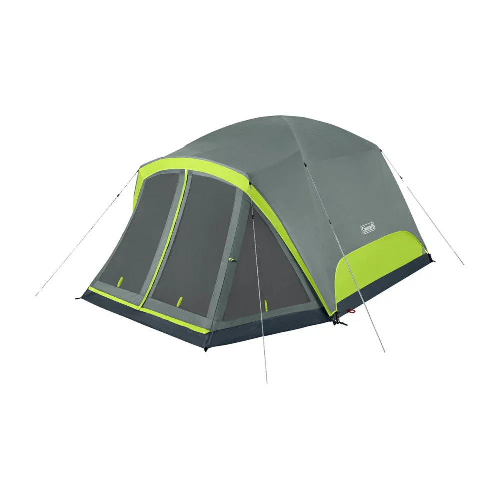 Coleman Skydome™ 6-Person Camping Tent With Screen Room, Rock Grey 3 Coleman Skydome™ 6-Person Camping Tent With Screen Room, Rock Grey
