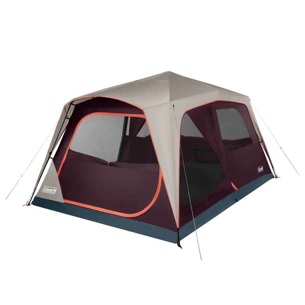 Coleman Skylodge™ 10-Person Instant Camping Tent, Blackberry 3 Coleman Skylodge™ 10-Person Instant Camping Tent, Blackberry