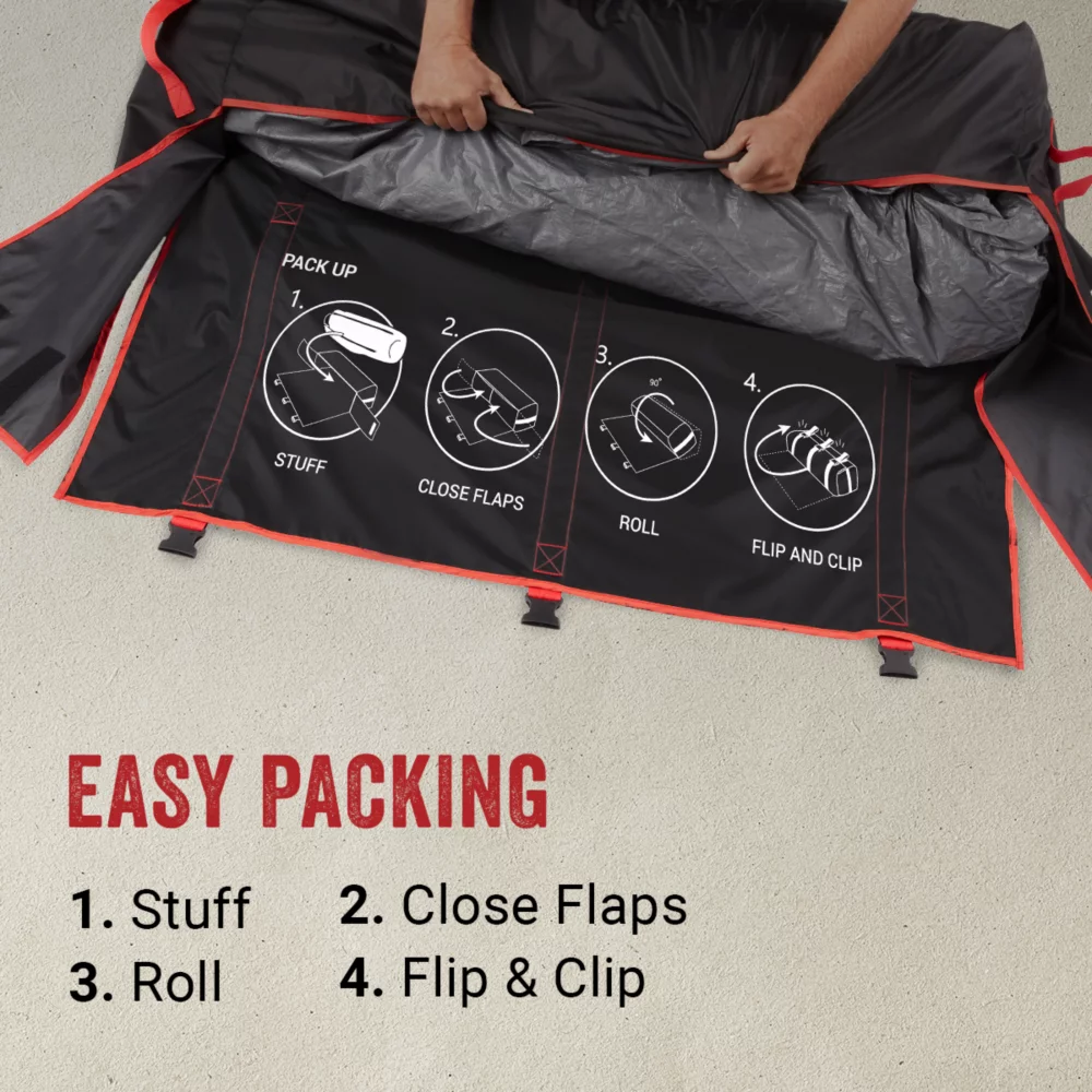 Coleman Skylodge™ 10-Person Instant Camping Tent, Blackberry 8 Coleman Skylodge™ 10-Person Instant Camping Tent, Blackberry - Image 6