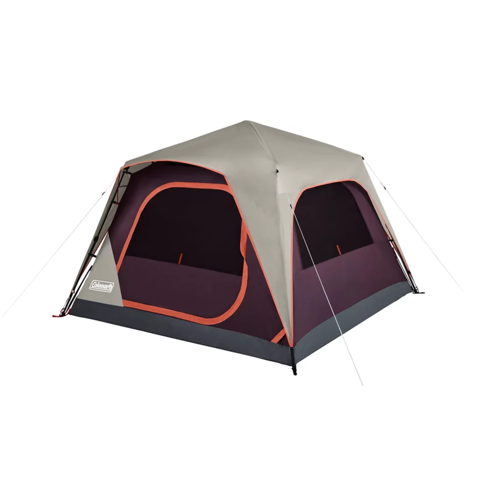 Coleman Skylodge™ 4-Person Instant Camping Tent, Blackberry 3 Coleman Skylodge™ 4-Person Instant Camping Tent, Blackberry