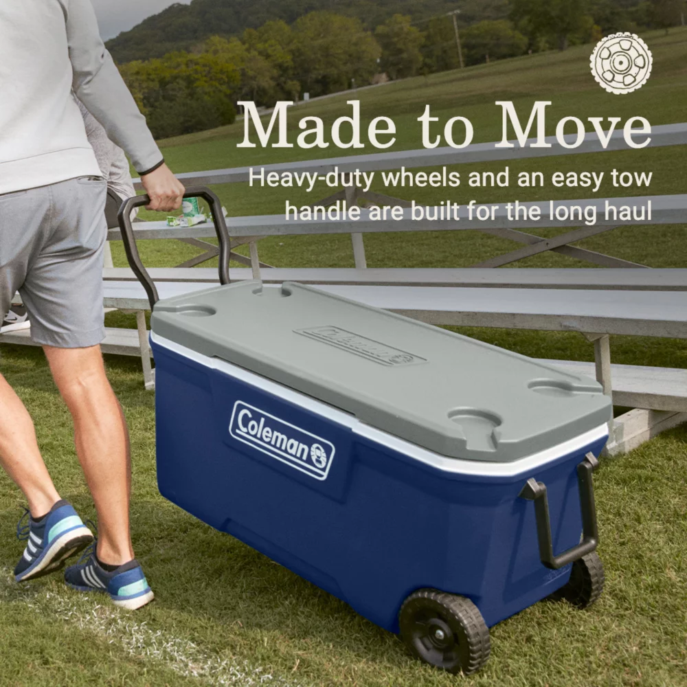 Coleman 316 Series™ 100-Quart Wheeled Cooler 5 Coleman 316 Series™ 100-Quart Wheeled Cooler - Image 3