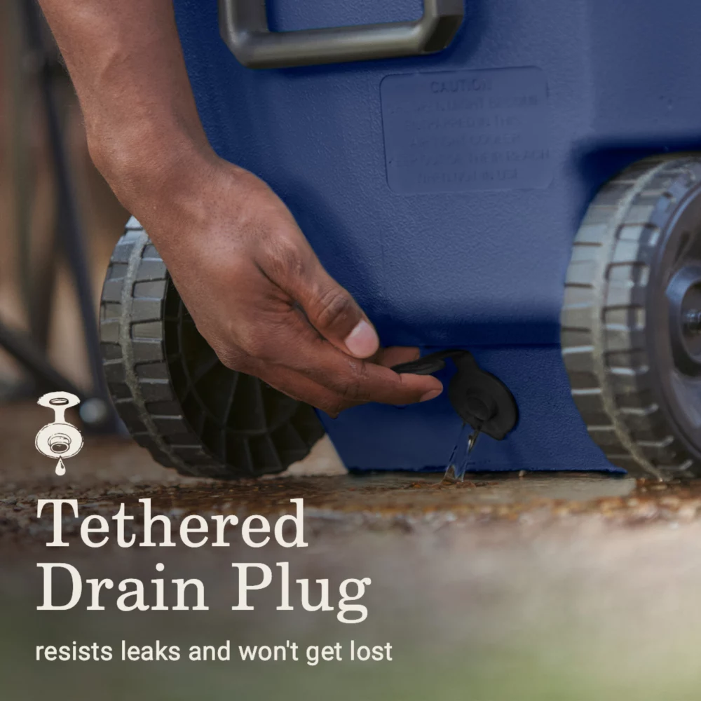 Coleman 316 Series™ 100-Quart Wheeled Cooler 6 Coleman 316 Series™ 100-Quart Wheeled Cooler - Image 4