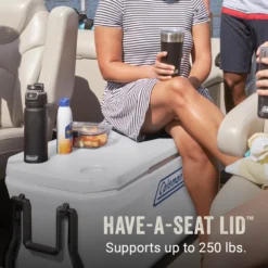 Coleman 316 Series™ 100-Quart Marine Wheeled Cooler 13 Coleman 316 Series™ 100-Quart Marine Wheeled Cooler -Coleman Coleman 316 Series 100QT Marine ATF6