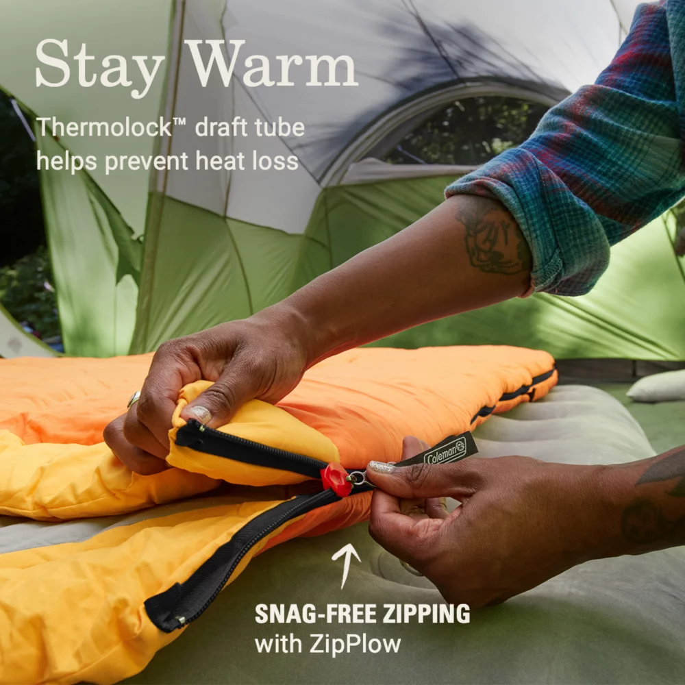 Coleman Arch Bay™ 15°F Big & Tall Sleeping Bag 6 Coleman Arch Bay™ 15°F Big & Tall Sleeping Bag - Image 4