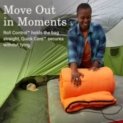 Coleman Arch Bay™ 15°F Big & Tall Sleeping Bag 13 Coleman Arch Bay™ 15°F Big & Tall Sleeping Bag -Coleman Coleman ArchBay SleepingBags 15F Daffodil BT ATF6