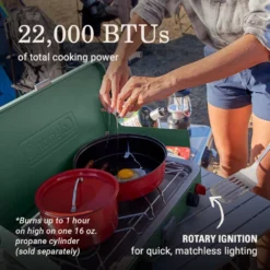 Coleman Cascade™ 222 2-Burner Camping Stove 14 Coleman Cascade™ 222 2-Burner Camping Stove -Coleman Coleman Cascade 222 2BurnerCampingStove ATF6