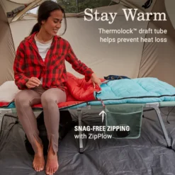 Coleman Flatlands™ 50°F Sleeping Bag 10 Coleman Flatlands™ 50°F Sleeping Bag -Coleman Coleman Flatlands SleepingBags 50F BlueHydrangea ATF3