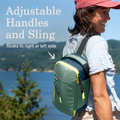 Coleman MoRph™ 6-Can Convertible Soft-Sided Cooler Sling -Coleman Coleman MoRphSling 6Can Moss ATF3